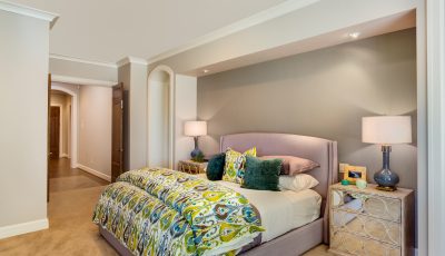 Residential Master Bedroom Interior